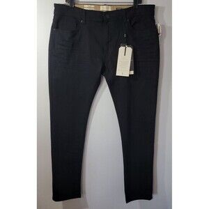 Scott James Slim Fit Stretch Jeans Men's 36x32 Black